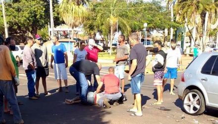 Rapaz ainda foi socorrido ao hospital José Fortuna, mas já chegou morto ao local. Foto: DIVULGAÇÃO