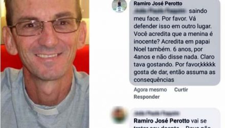 Padre ofendeu criança vítima de estupro - Reprodução / Facebook