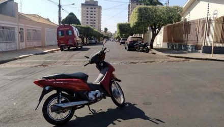 Acidente aconteceu no cruzamento das Homero Rodrigues Silva com Mato Grosso, centro. Foto: MANOEL MESSIAS/Agência
