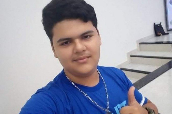 Luigi Nascimento Sousa Sodré, de 15 anos, morreu ao levar uma descarga elétrica no celular. Foto: DIVULGAÇÃO