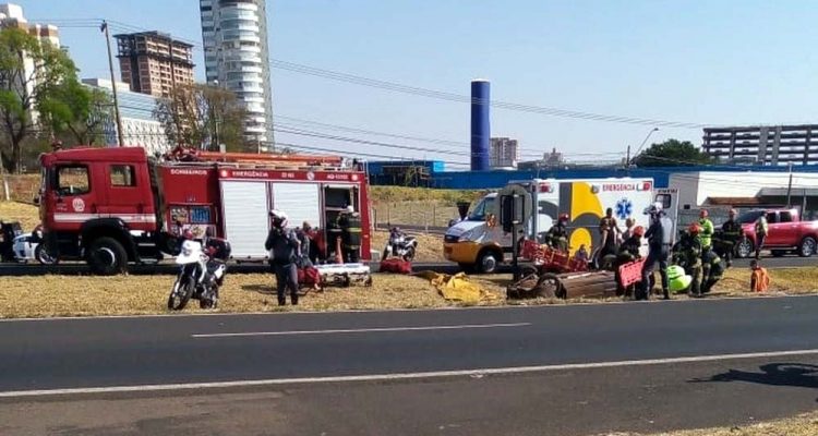 Idosa de 76 anos morreu e três pessoas ficaram feridas. Foto: G1