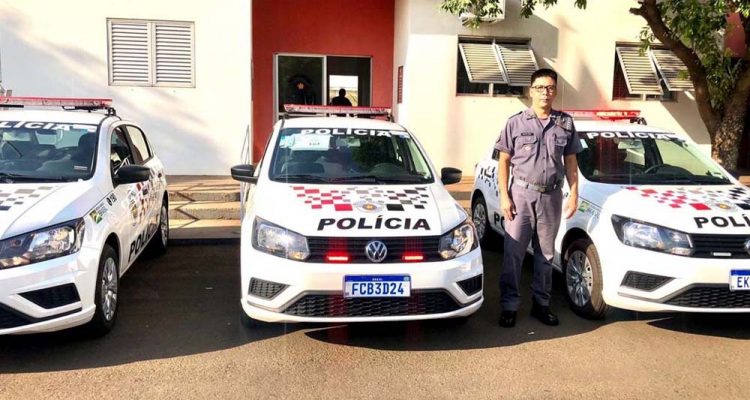 O 28º Batalhão da Polícia Militar/Interior (BPM/I) recebeu na sexta-feira (11), 03 novas viaturas modelo VW Gol. Fotos: DIVULGAÇÃO/PM