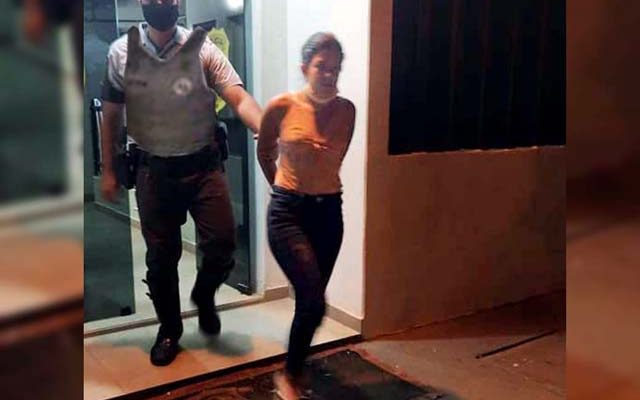 Brasiliense de 18 anos foi indiciada por tráfico de entorpecentes e permaneceu à disposição da Justiça. Foto: MANOEL MESSIAS/Agência