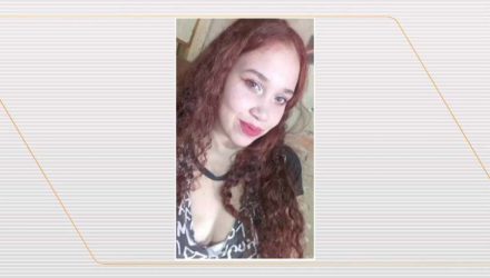 Nathalia Saldanha comemorava seu aniversário de 18 anos quando foi atacada com uma faca após ter sua festa invadida pelo ex-companheiro — Foto: Reprodução/TV Globo.