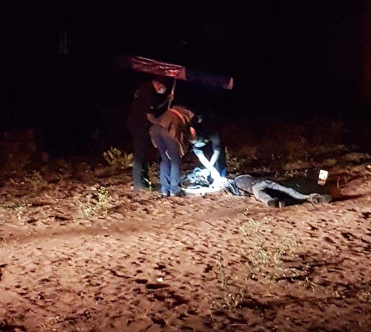 Suspeito de invadir fazenda foi morto a tiros pelo proprietário em Itiquira (MT) — Foto: Divulgação.