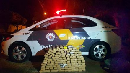 Foram apreendidos 998 papelotes de cocaína, 2 tijolos de pasta base da mesma droga, R$ 715,00 Reais, 1 Dólar (U$), 1 Celular Motorola, além de diversas carcaças e capas de celulares de marcas diversas. Foto: DIVULGAÇÃO/PM