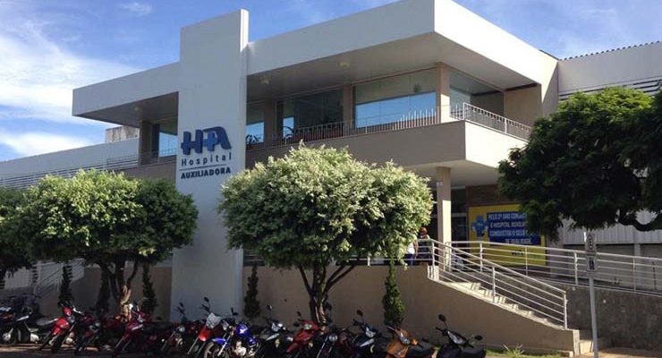 Hospital Nossa Senhora Auxiliadora, onde a mulher está internada — Foto: Divulgação/Hospital Nossa Senhora Auxiliadora.