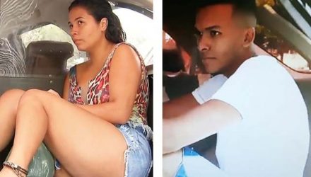 Jonathan de Andrade Nascimento, de 21 anos, foi condenado a 29 anos e 8 meses e a namorada dele, Laís Lorena Crepaldi, de 20 anos, foi condenada a 23 anos, 8 meses e 20 dias de prisão. Foto: DIVULGAÇÃO