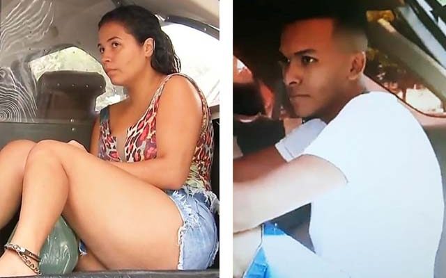 Jonathan de Andrade Nascimento, de 21 anos, foi condenado a 29 anos e 8 meses e a namorada dele, Laís Lorena Crepaldi, de 20 anos, foi condenada a 23 anos, 8 meses e 20 dias de prisão. Foto: DIVULGAÇÃO