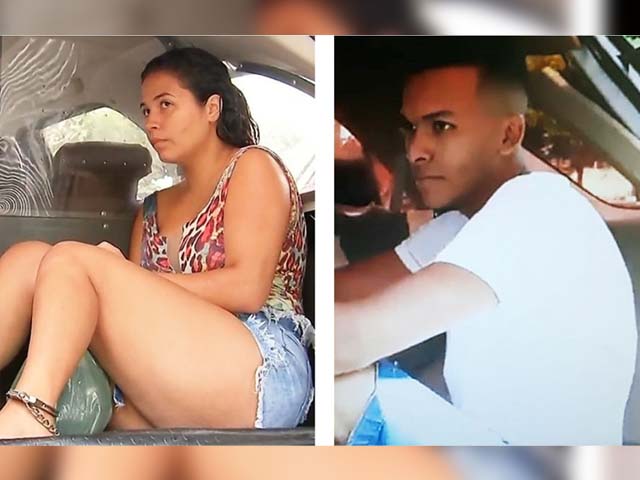 Jonathan de Andrade Nascimento, de 21 anos, foi condenado a 29 anos e 8 meses e a namorada dele, Laís Lorena Crepaldi, de 20 anos, foi condenada a 23 anos, 8 meses e 20 dias de prisão. Foto: DIVULGAÇÃO