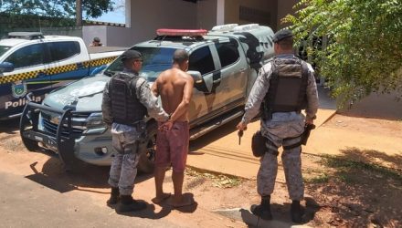 O autor dos disparos contra a ex-companheira na manhã deste sábado (21) em Três Lagoas (MS). Foto: Radio Caçula