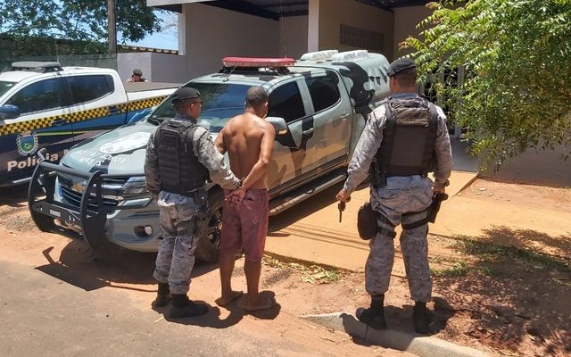 O autor dos disparos contra a ex-companheira na manhã deste sábado (21) em Três Lagoas (MS). Foto: Radio Caçula