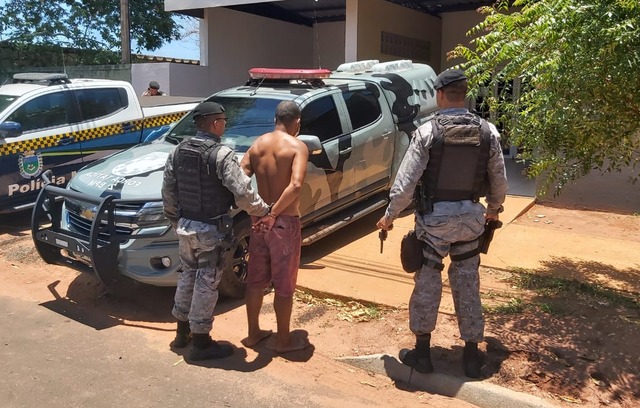 O autor dos disparos contra a ex-companheira na manhã deste sábado (21) em Três Lagoas (MS). Foto: Radio Caçula