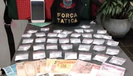 Drogas foram apreendidas em Itapetininga (SP) — Foto: Polícia Militar/Divulgação.