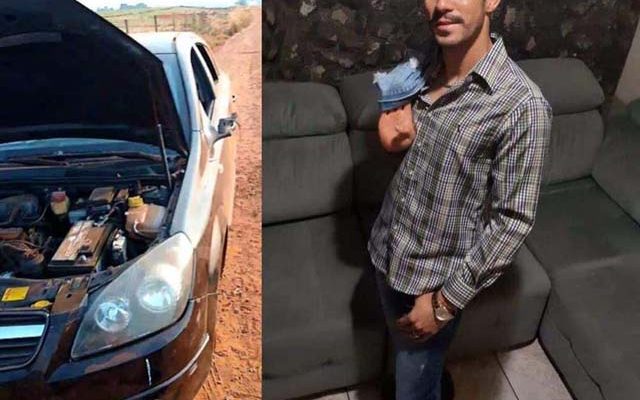 Izau Souza da Silva Júnior teve o carro roubado e foi assassinado (Foto: Divulgação/Reprodução)
