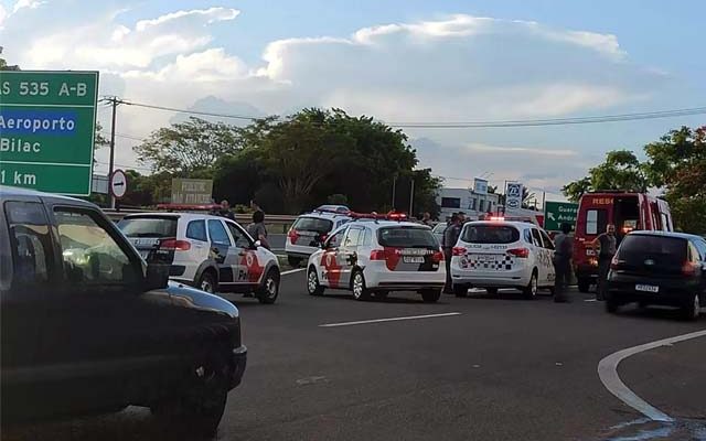 Segundo a polícia, a vítima estava muito machucada e o resgate precisou ser chamado para socorrê-la. Foto: What App