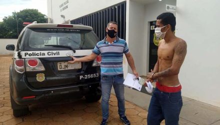 Autor foi indiciado por furto qualificado (art. 155), sendo recolhido à cadeia de Pereira Barreto. Foto: MANOEL MESSIAS/Agência