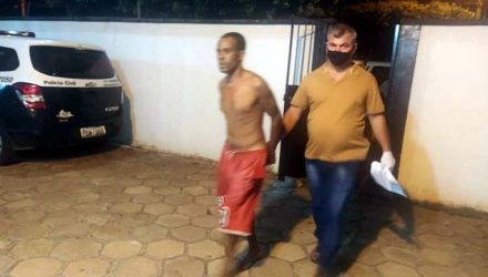 Indiciado foi encaminhado ao IML para exame de corpo delito e permaneceu à disposição da Justiça. Foto: MANOEL MESSIAS/Agência