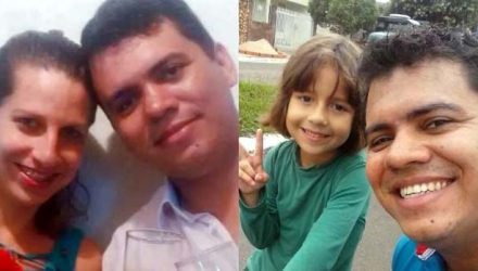 Fabrício matou esposa e enteada de nove anos em Pompeia (SP)
REPRODUÇÃO/RECORD TV