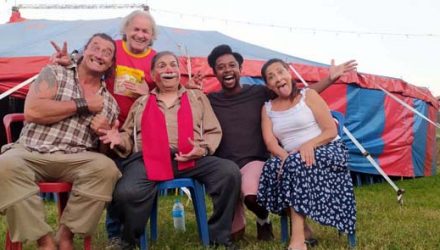 Roberto Rowntree,Francisco Carvalho,Dedé Santana,Pedro Pauley Caetano e Lisa Vieira-Divulgação