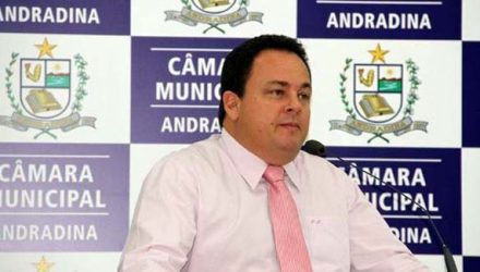 Mariano quando vereador por duas vezes em Andradina. Foto: Redes Sociais