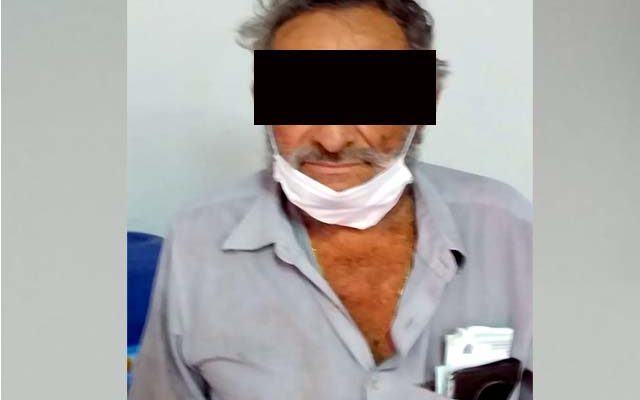 Aposentado de 85 anos, residente no Lote 106 do bairro Timboré/Porto de Areia, pagou fiança e vai responder em liberdade. Foto: Divulgação