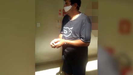 "Malinha" foi capturado por força de um Mandado de prisão Temporária. Foto: MANOEL MESSIAS/Agência