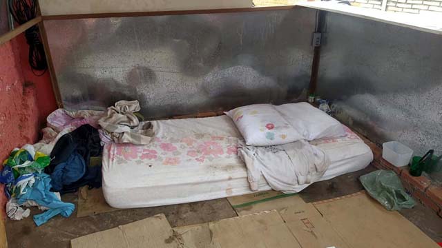 Vítima estava dormindo dentro de um trailer instalado no pátio do clube Roda Viva. Foto: MANOEL MESSIAS/Agência