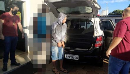 Morador de Três Lagoas foi preso acusado de tráfico de drogas. Foto: MANOEL MESSIAS/Agência