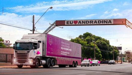 Carreta do Amor fica em Andradina até o mês de agosto de 2021. Foto: Secom/Prefeitura