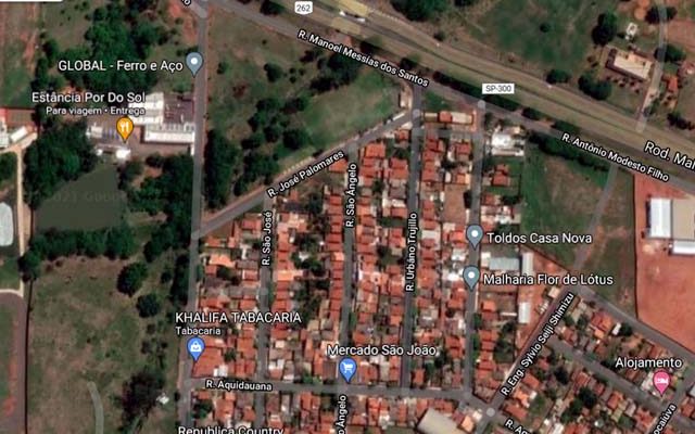 Preso foi localizado embriagado em uma das saídas da cidade, no jardim Brasil. Foto: Google Maps