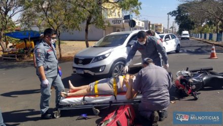 Vítima sofreu escoriações e contusões pelo corpo, felizmente sem muita gravidade. Foto: MANOEL MESSIAS/Agência