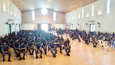 PMs que atuam nas regiões de Araçatuba e Andradina participaram de palestra sobre a nova lei de abuso de autoridade. Foto: PM/Divulgação