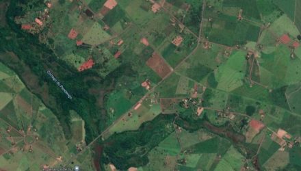 Assentamento Pendengo é uma vasta área rural do município de Castilho. Foto: Google Maps/Reprodução