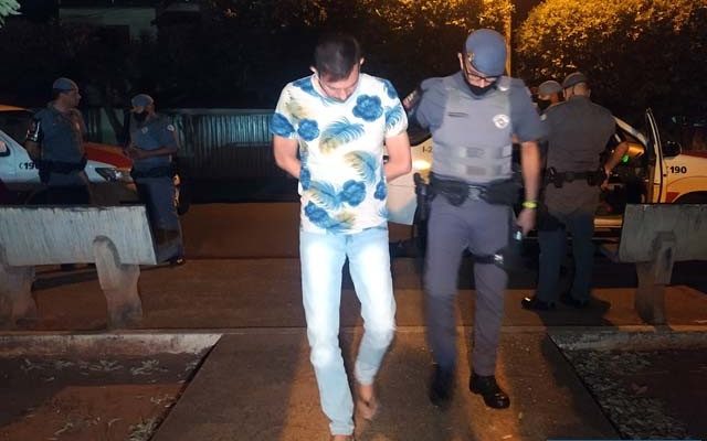 W. P. D., de 40 anos, morador em Guanambi/BA, foi preso acusado de tráfico de entorpecentes. Foto: MANOEL MESSIAS/Agência