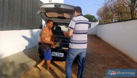 Saqueiro foi preso com base na Lei Maria da Penha. Foto: MANOEL MESSIAS/Agência