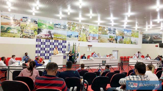 Projeto de PDV foi aprovado por todos os vereadores de de emendas apresentadas. Foto: Assessoria Legislativa