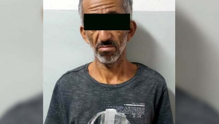 Luiz Brito Lima, o “Dunga”, de 45 anos, foi preso pela Polícia Militar acusado de furto de carne. Foto: Divulgação