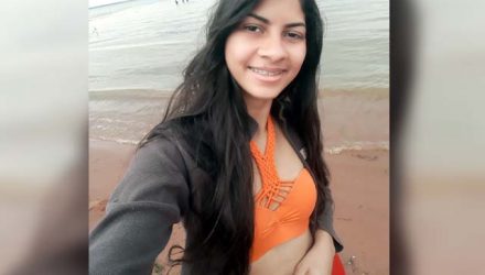 Maria Damiana Monteiro da Silva, de 24 anos, morreu em acidente de moto a caminho do trabalho. Foto: Reprodução