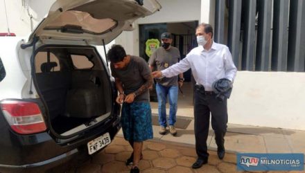 O desocupado Gilmar Rodrigues Pedroso, 21 anos, morador em situação de rua, foi preso acusado de tentativa de roubo. Foto: MANOEL MESSIAS/Agência