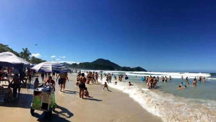 Foi o segundo ataque de tubarão na mesma praia em menos de 30 dias. Foto: Laurene Santos / Vanguarda