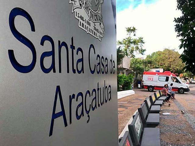 Criança ficou internada na Santa Casa de Araçatuba, onde morreu as 9h15 deste domingo, 26. Foto: DIVULGAÇÃO