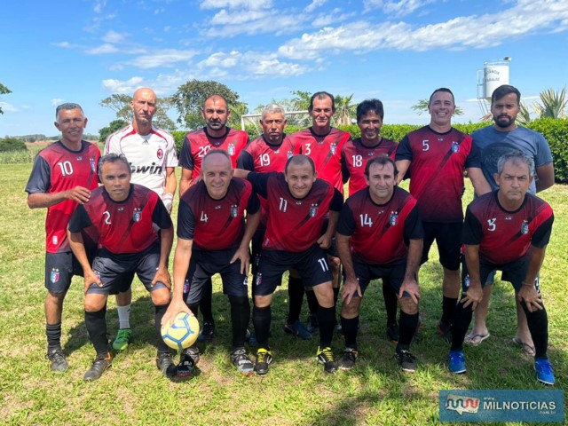 Equipe do Santo Antônio enfrenta o time do Guaporé na final da copa Master 50 anos. Foto: DIVULGAÇÃO