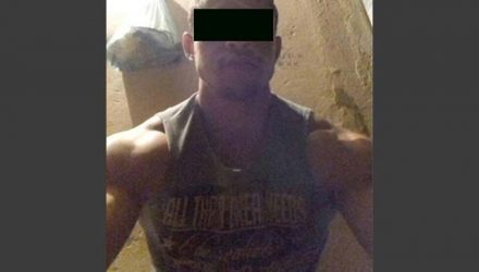 L. G. F., 27 anos, residente no bairro Benfica, foi preso pela Polícia Civil  acusado de tráfico de entorpecentes. Foto: REPRODUÇÃO,
