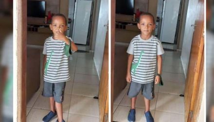 Felipe Barbosa Francisco, de apenas cinco anos, morreu depois de ser picado por um escorpião. Foto: Arquivo de família