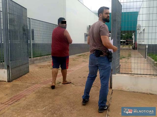 O comerciante C. H. F. S., foi preso pela Polícia Civil acusado de tráfico de entorpecentes. Foto: MANOEL MESSIAS/Agência