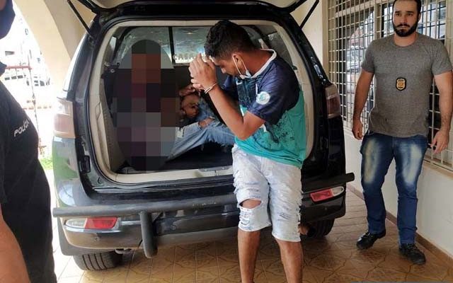 “Tortinho”, foi preso pela Polícia Civil acusado de tráfico de drogas. Foto: MANOEL MESSIAS/Agência