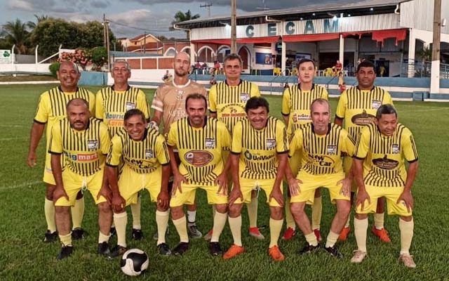 Cecam/Apoio Rural, na categoria 50 anos+, derrotou Murutinga do Sul por 2 a 1. Foto: DIVULGAÇÃO