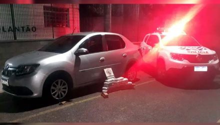 Homem é preso por tráfico de drogas em Paulicéia (SP) — Foto: Polícia Militar