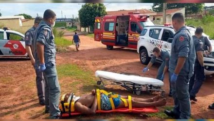 Homem agredido foi socorrido até a UPA - Unidade de Pronto Atendimento, onde acabou falecendo. Foto: Internauta